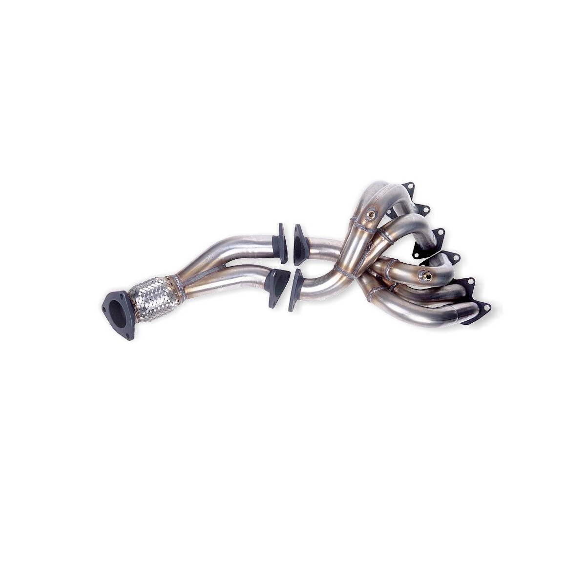 TeZet stainless steel exhaust header for box