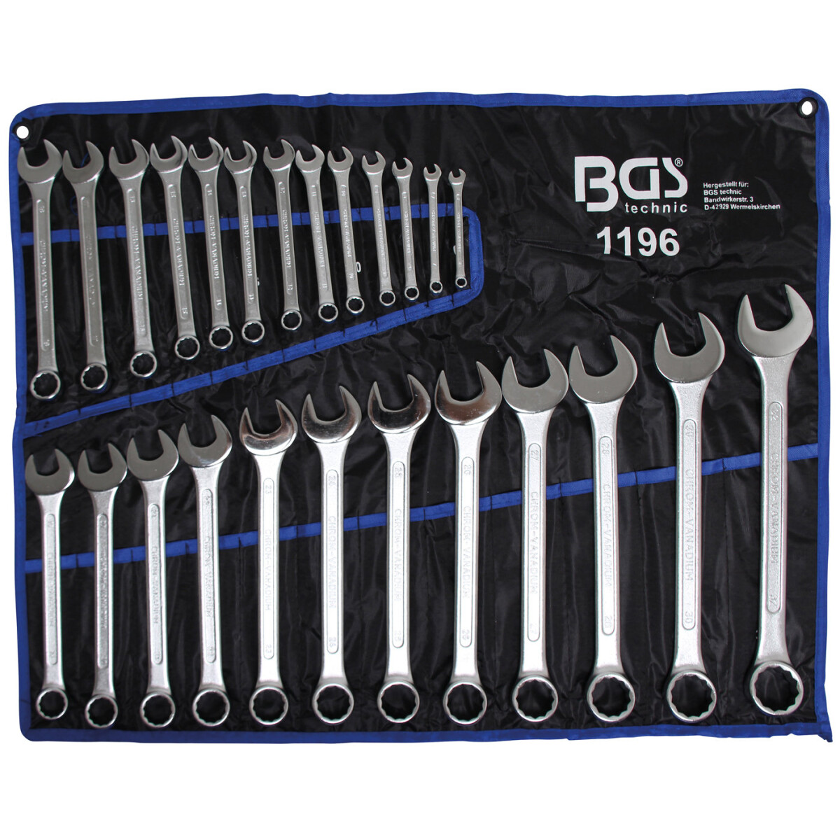 BGS Tools Double Open End Spanner 36x41mm 1184-36x41 