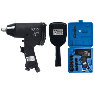 BGS Air Impact Wrench Kit | 12.5 mm (1/2") | 366 Nm...