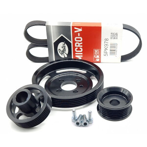 V-Belt convertion kit 5PK for Polo G40 with 65mm pulley...