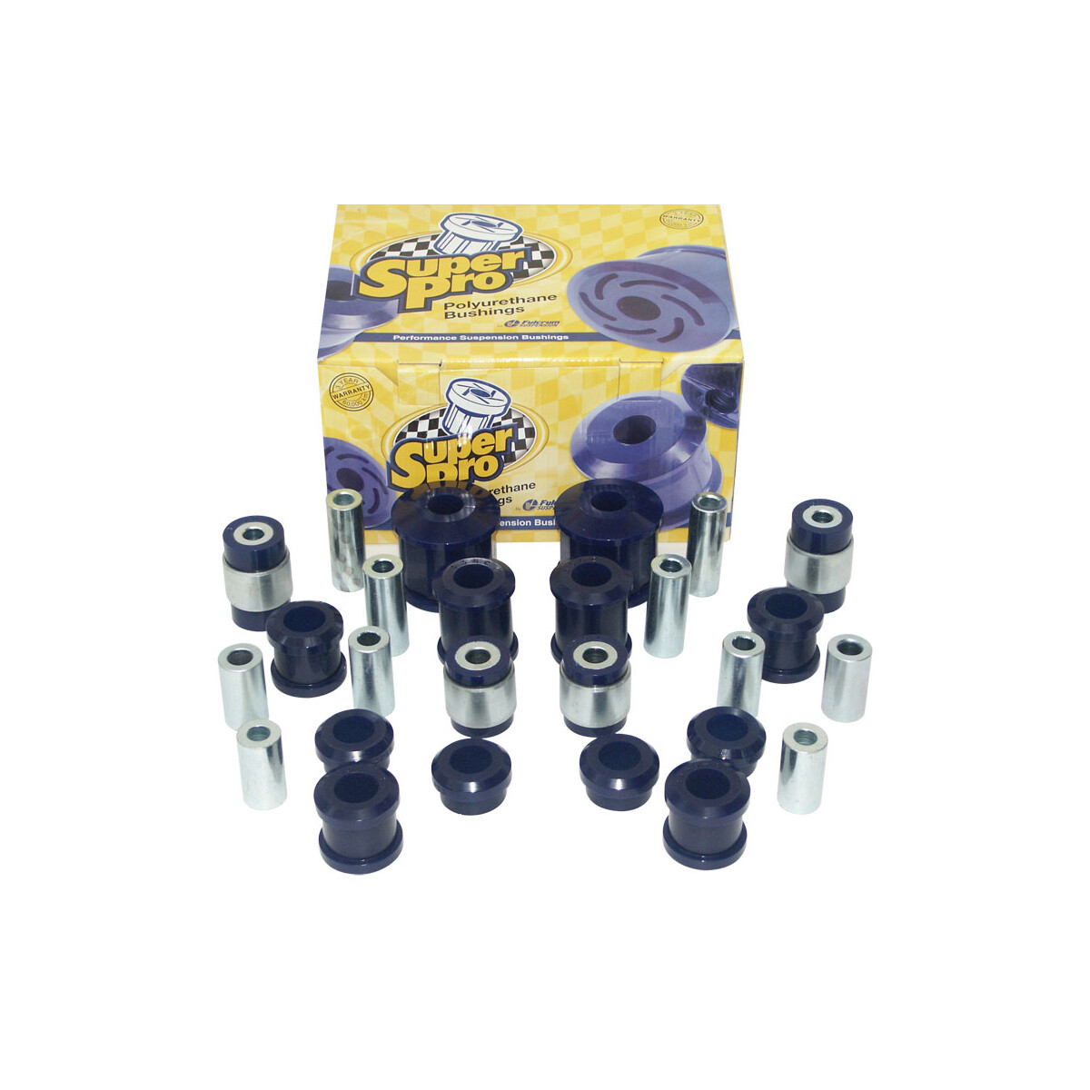 SuperPro Querlenker Hinterachse und L&au box