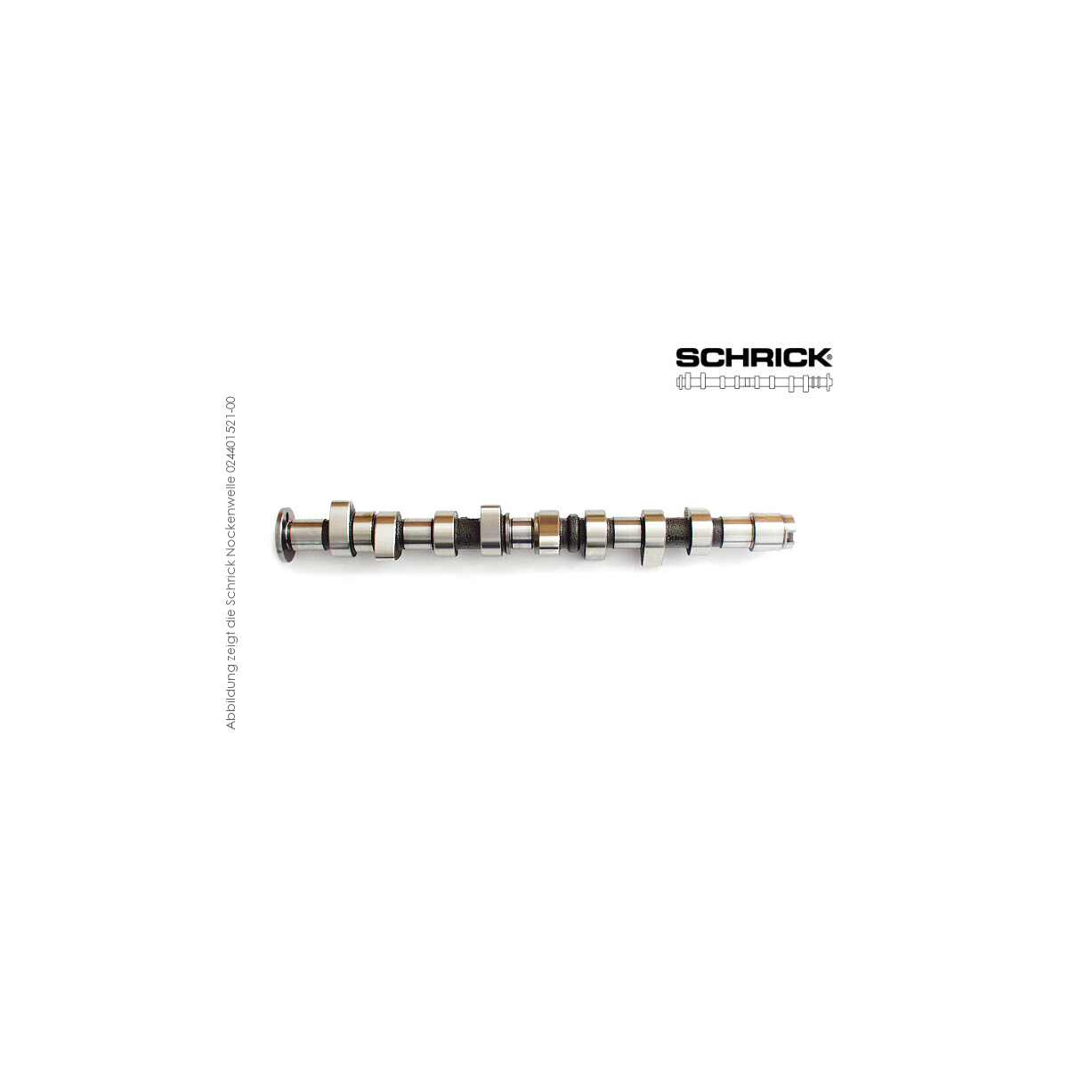 Schrick Nockenwelle für VW Golf 1-2, Polo, Derby, Audi 50 | 0,9-1,3L 8V 4-Zyl.  | 316° Synchron (Schrick 001301160-00)