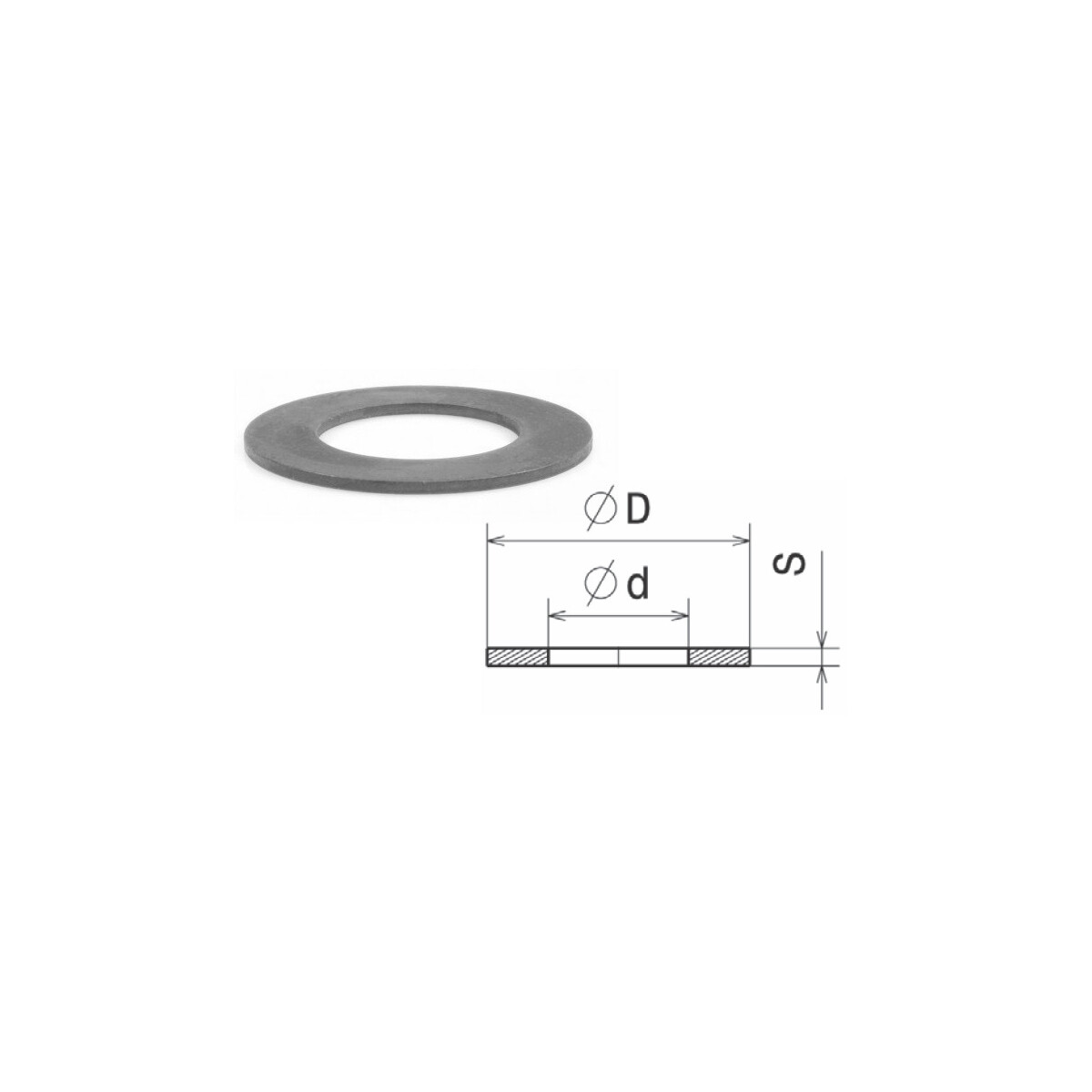 Unterlegscheibe für Ventilfedern [s=0,50mm, d x D=14 x 26mm] (Schrick 089500816)
