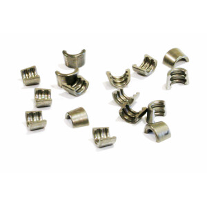 Valve key clamping, 15°, 4mm,  hardened, 1 groove...