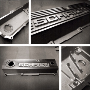 Schrick aluminium cylinder head cover / valve cover for...