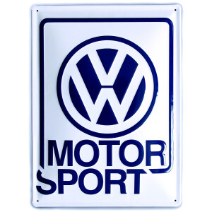Blechschild *VW Motorsport* 30 x 40 cm