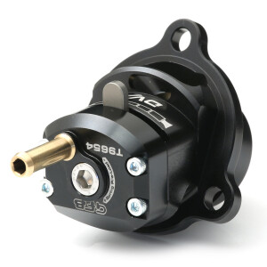 GFB DV+ T9654 adjustable diverter valve e.g. for Ford, Volvo, Porsche, Opel & Borg Warner Turbos - for pressure controlled valves (GFB T9654)