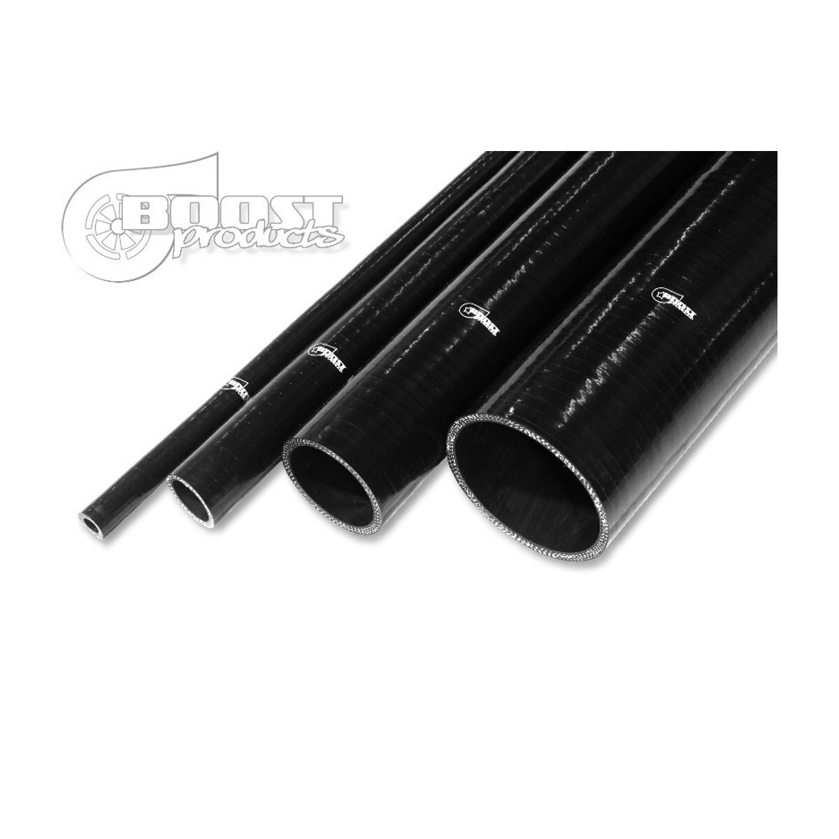 BOOST products Silicone Hose 45mm, 1m Length, black