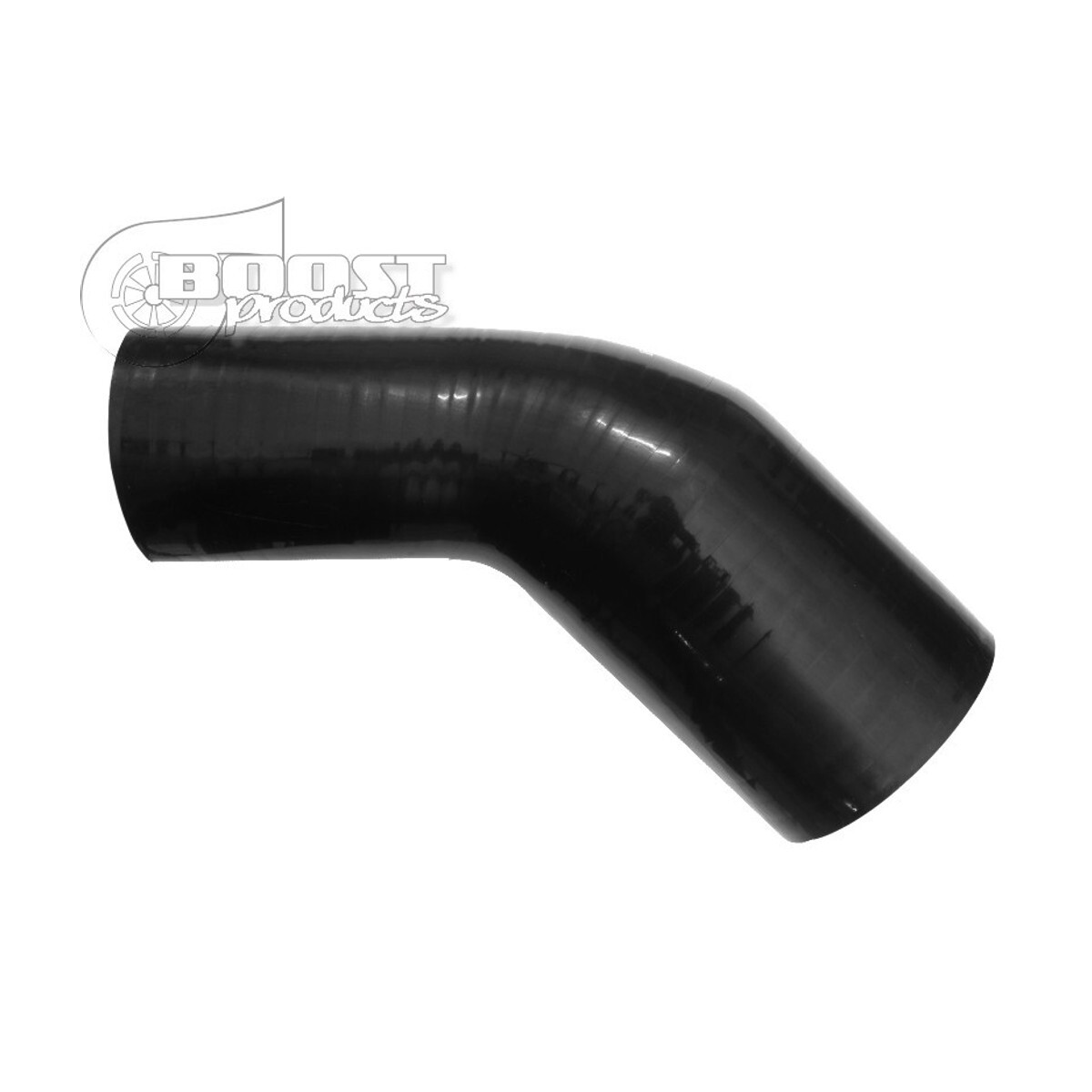 BOOST products Silicone Transition elbow 45°, 19 - 13mm, black