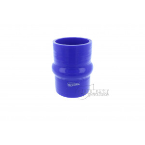 BOOST products Silicone Connector with single Hump, 45mm, blue