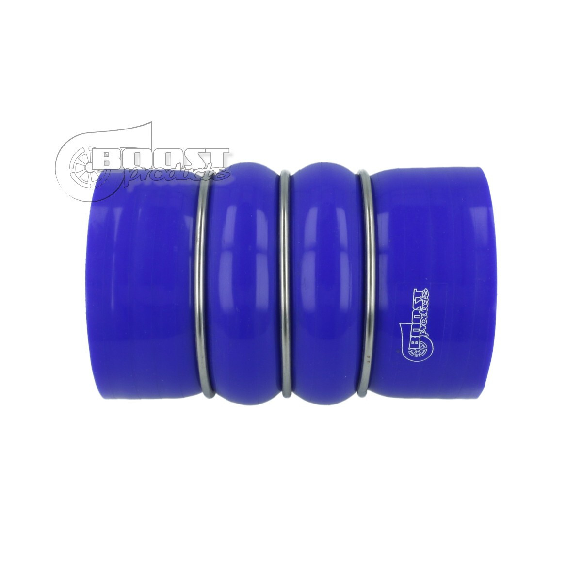 BOOST products Silicone Connector with double Hump, 80mm, blue