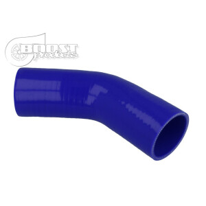 BOOST products Silikonbogen 45°, 30mm, blau
