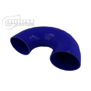 BOOST products Silicone elbow 180°, 102mm, blue