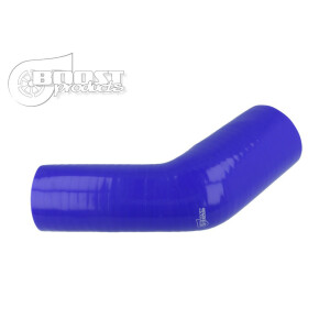 BOOST products Silicone Transition elbow 45°, 16 - 13mm, blue