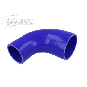 BOOST products Silicone Transition elbow 90°, 19 - 13mm, blue