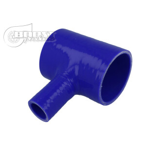 BOOST products Silicone T-piece Adapter 63,5mm / 25mm / blue
