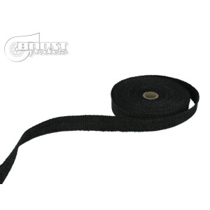 BOOST products 10m Hitzeschutzband - Keramik - Schwarz - 25mm breit