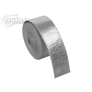 BOOST products 10m Heat Protection Tape - Silver - 25mm wide