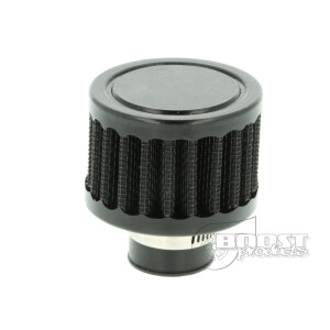 BOOST Products air filter small with 19mm connection, black