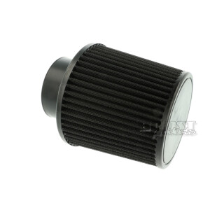 BOOST Products Universal air filter 127mm / 70mm connection, black