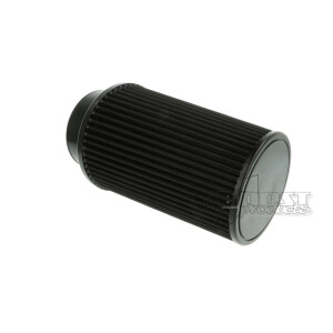 BOOST Products Universal air filter 200mm / 89mm connection, black