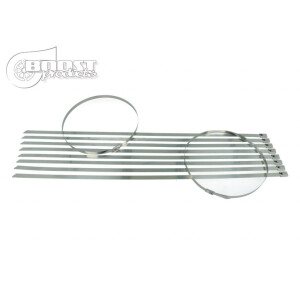 BOOST products Metal Locking Ties - 50cm - Set of 10