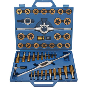 BGS Tap and Die Set | Tin-Coated | M6 - M24 | 45-tlg....