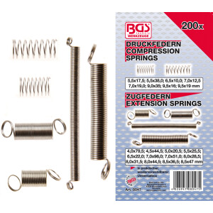 BGS Spring Assortment | Compression and Extension Spring...