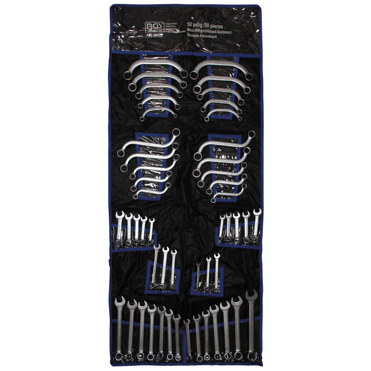 BGS Maul-/Ringschlüsselsortiment | Zollgröße