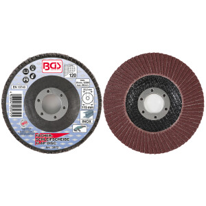 BGS Flap Disc | Ã˜ 115 mm | K 120 (BGS 3972)
