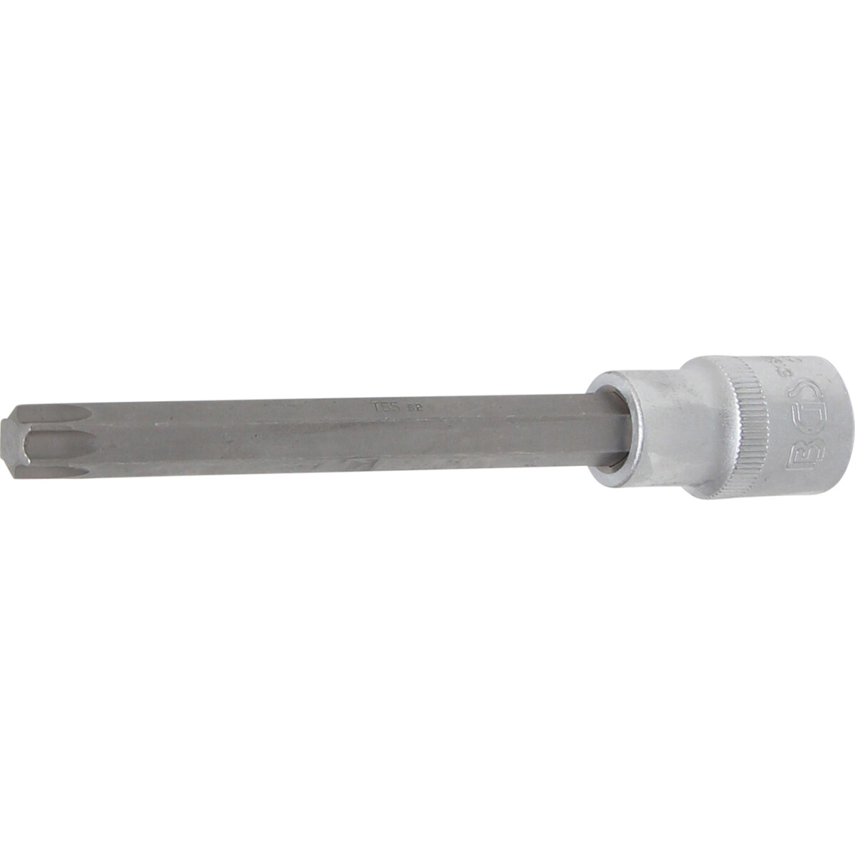 BGS Bit Socket | length 140 mm | 12.5 mm (1/2) Drive | T-Star (for Torx) T55 (BGS 5184-T55)