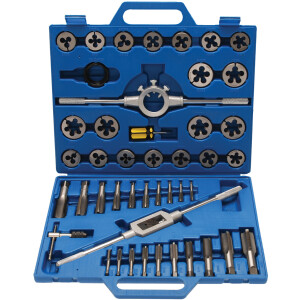 BGS Tap and Die Set | Inch Sizes | 1/4" - 1" |...