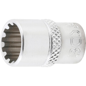 BGS Steckschlüssel-Einsatz Gear Lock | 6,3 mm (1/4...