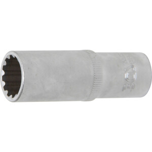 BGS Socket, Gear Lock, deep | 10 mm (3/8) Drive | 15 mm (BGS 10355)