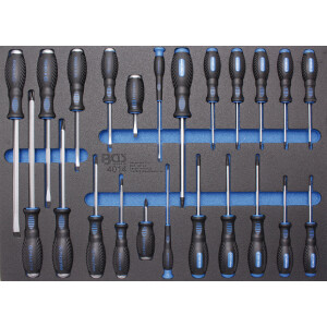 BGS Tool Tray 3/3: Screwdriver Set | 23 pcs. (BGS 4014)