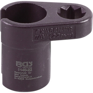 BGS Oxygen Sensor Socket | angled | 12.5 mm (1/2")...