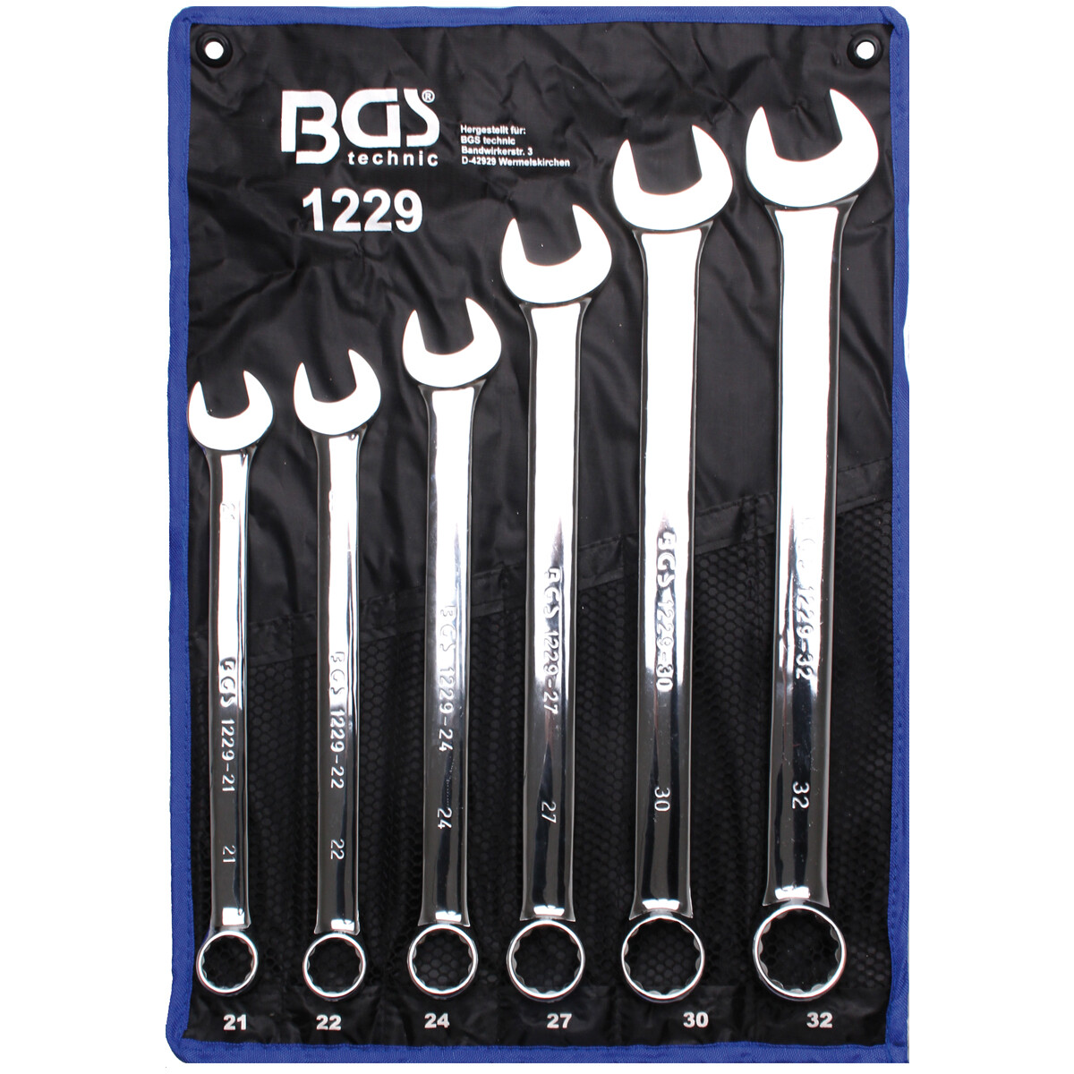 BGS Combination Spanner Set | extra long | 21 - 32 mm | 6...