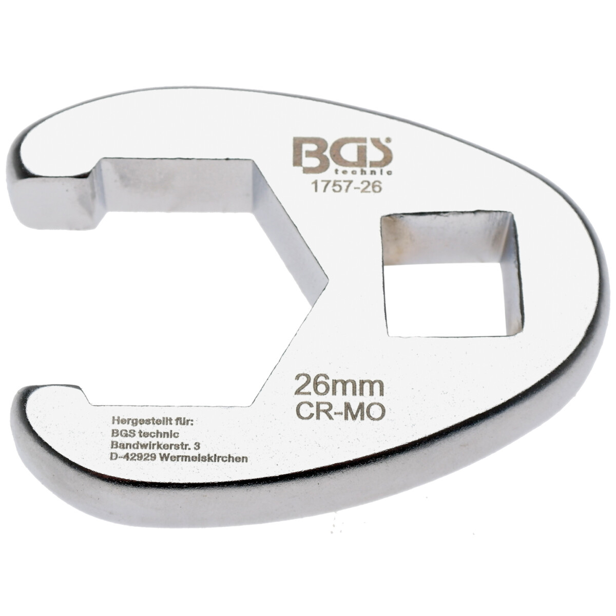 BGS Hahnenfußschlüssel | 12,5 mm (1/2 Zoll) | SW 