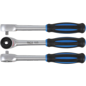 BGS Reversible Ratchet with Spinner Handle | 6.3 mm...