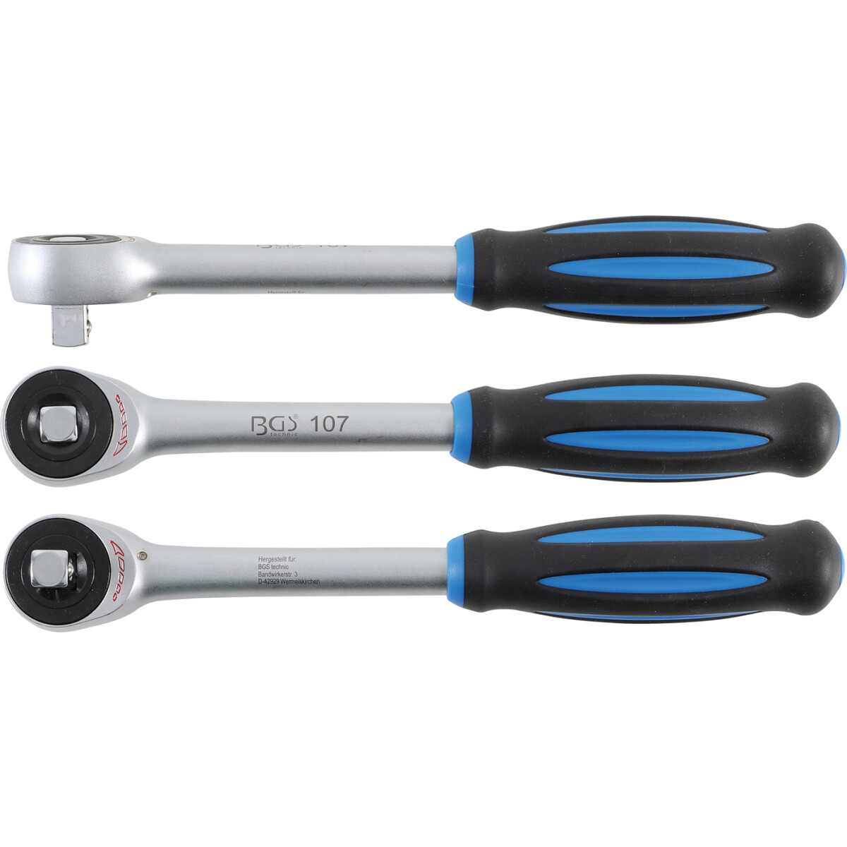 BGS Reversible Ratchet with Spinner Handle | 12.5 mm (1/2) (BGS 107)
