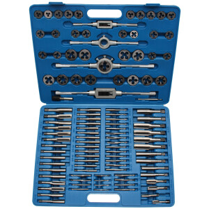 BGS Tap and Die Set | Metric / Inch Sizes | 110 pcs. (BGS...