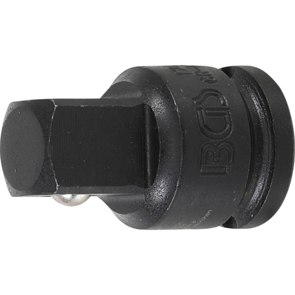 BGS Kraft-Steckschlüssel-Adapter | Innenvierkant 10 mm (3/8) - Außenvierkant 12,5 mm (1/2) (BGS 174)