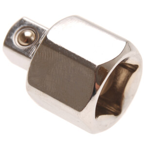 BGS Socket Adaptor | internal square 12.5 mm (1/2) - external square 10 mm (3/8) (BGS 1039-ADAPT)