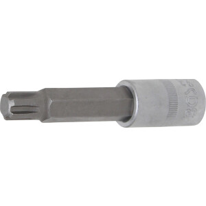 BGS Bit Socket | length 100 mm | 12.5 mm (1/2) Drive | Spline (for RIBE) | M13 (BGS 4167)