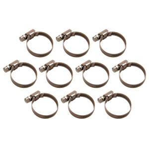 BGS Hose Clamps | Stainless | 25 x 40 mm | 10 pcs. (BGS...