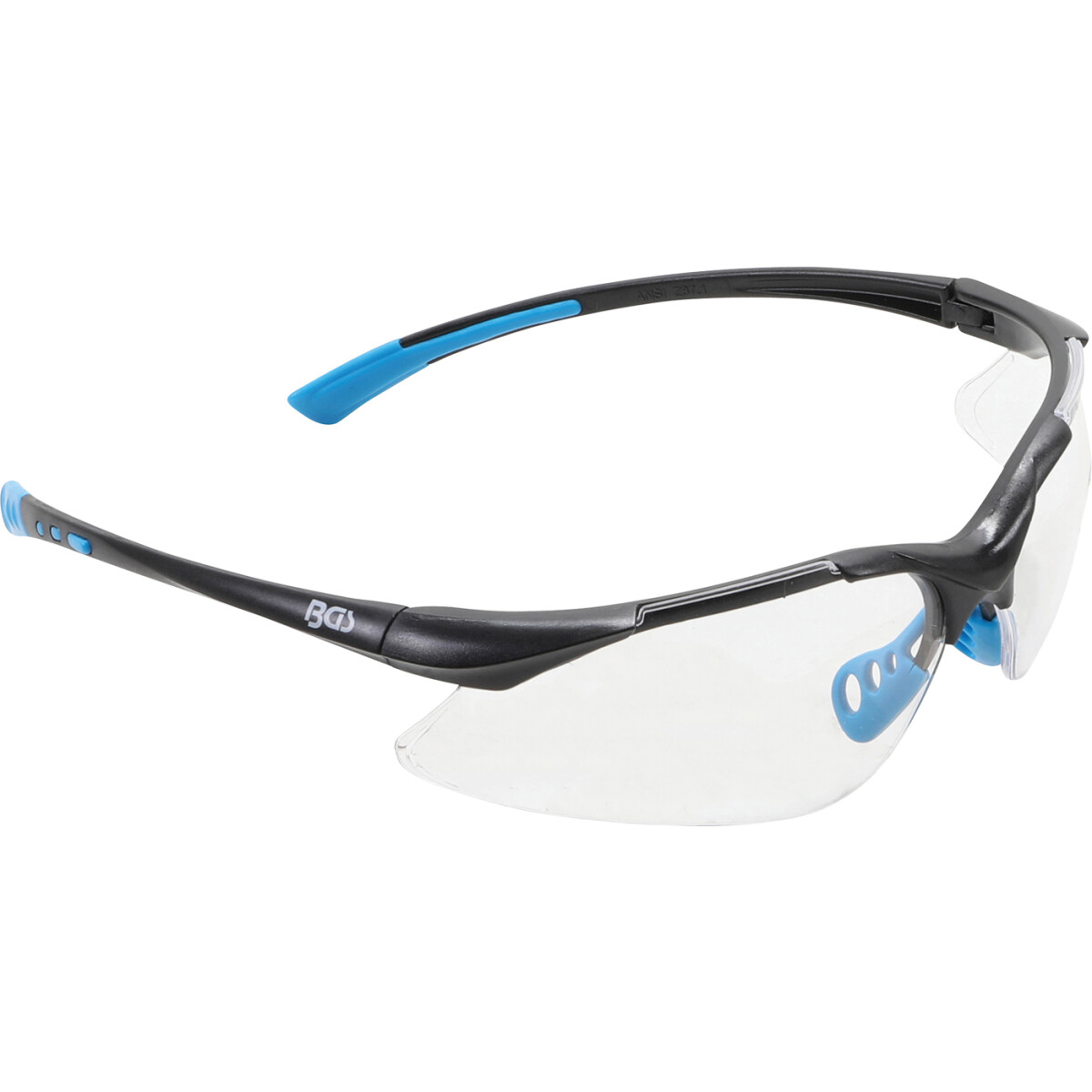 BGS Safety Glasses | not tinted (clear) (BGS 3630)