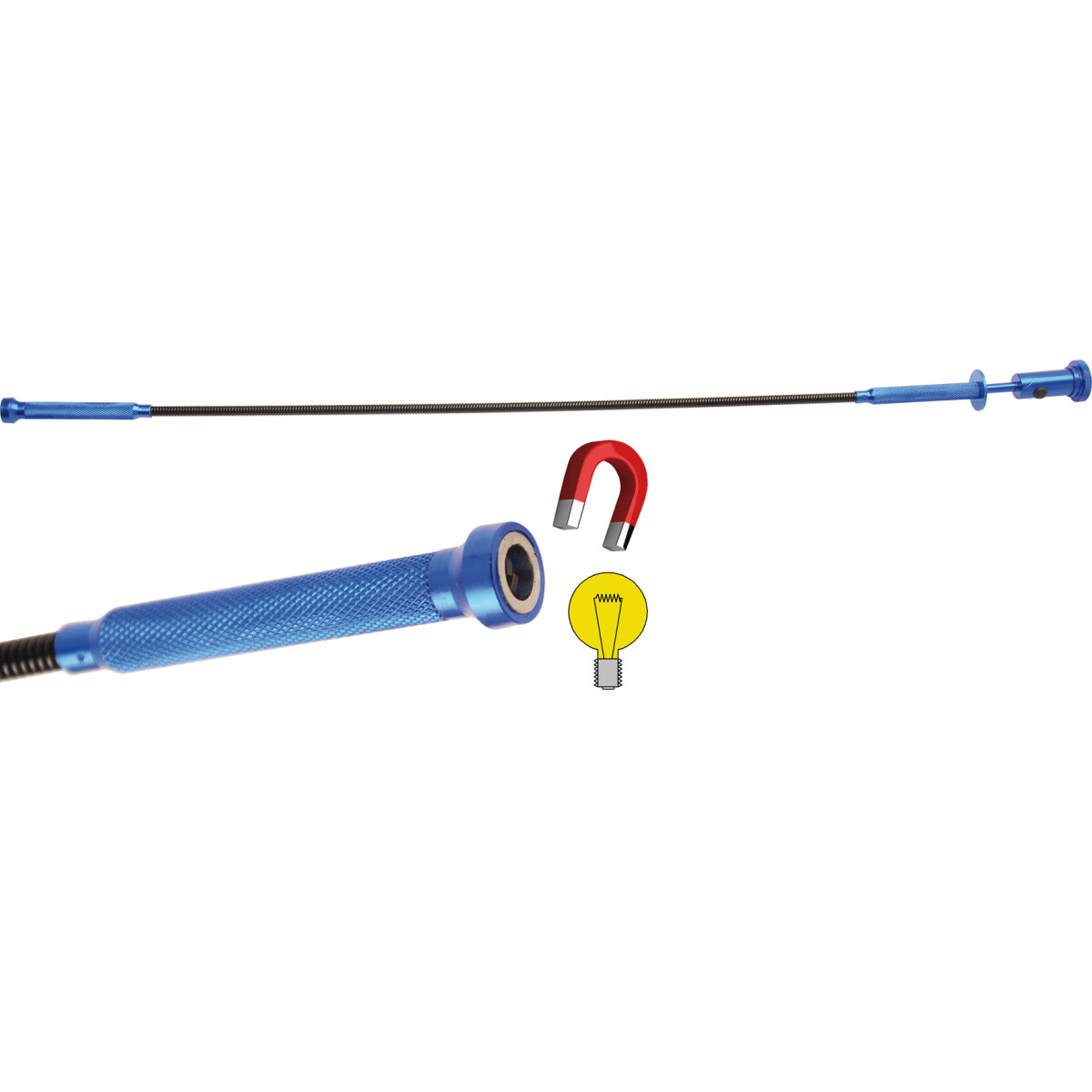 BGS Claw / Magnetic Lifter / Combination Light Tool | 615...