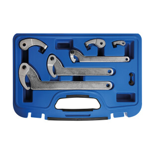 BGS Hook Wrench Set | 35 - 120 mm | 8 pcs. (BGS 8542)