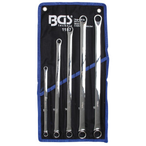 BGS Double Ring Spanner Set | extra long | 8 - 19 mm | 5...