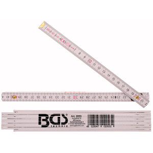 BGS Holz-Gliedermaßstab | 2 m (BGS 2053)